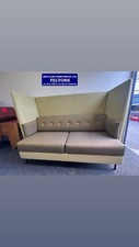 Skylon Booth Sofa  Accoustic Isolation Office Settee(5 In Stock) £595 Each