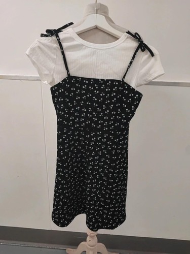 Cute floral 1 pinafore - floral,