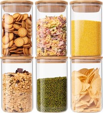 Glass Food Storage Jars 37 oz