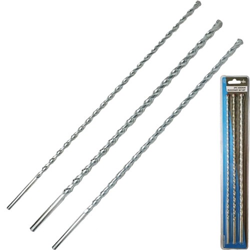 Toolzone 3pc masonry - masonry, bit