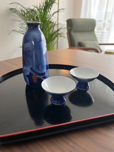 Sake set fukagawa - set, arita
