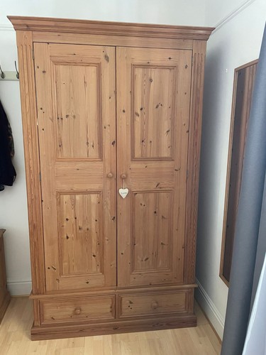 Large solid pine - , two