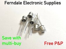 BC107 NPN silicon planar transistor, low power, TO-18 pack of 5