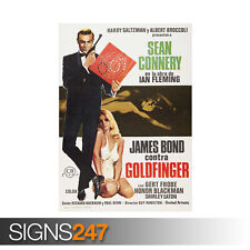 GOLDFINGER poster james bond 007 movie print sean connery decor art A0 A1 A2 A3