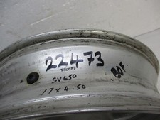 SUZUKI SV 650 2000   BOF    17 X 5.50   SILVER REAR WHEEL   (22473)