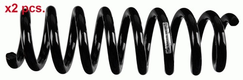 Pcs rear coil - pcs, set