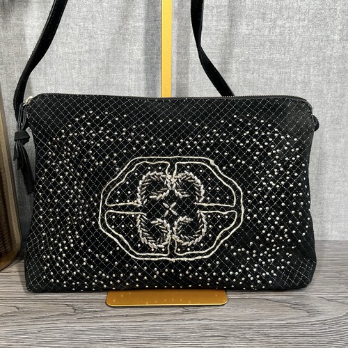 Zara trf black - black, suede