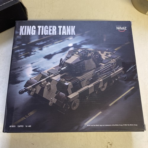 Nifeliz king tiger tank - king, 1:35