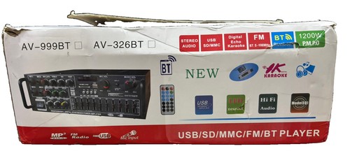 326bt 1200w bluetooth - av-326bt,