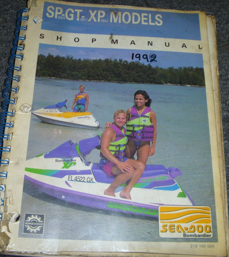 1992 sea doo bombardier - sea-doo,