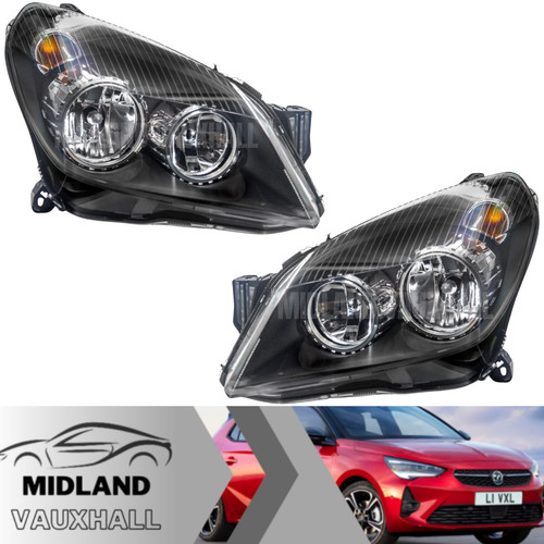 Pair headlamps headlights - pair,