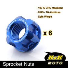 Wheel Rear Sprocket Nuts M10