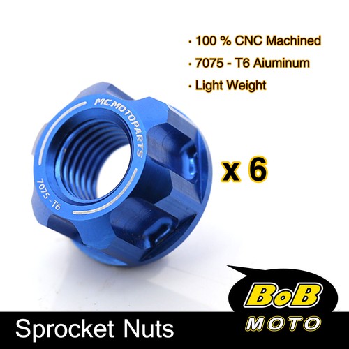 Wheel rear sprocket nuts - nuts, m10