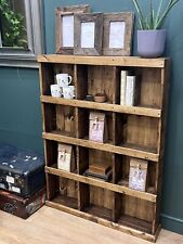 Vintage Style Pigeon Holes - Reclaimed Wood