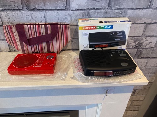 Watson 4539 clock radio and - watson,