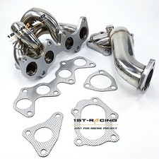 TD04 Exhaust Manifold +Exhaust Tube SS for Toyota Starlet EP82 EP85 EP91 1996-99