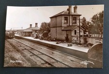 WW1 Cliffe Railway Station Kent.  RP Postcard.