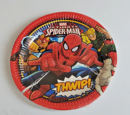 Paper plates marvel - 8, ultimate