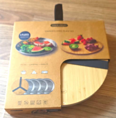 Kesper bamboo round serving - kesper,