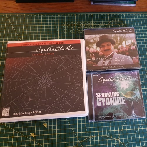 Agatha christie audio s - 3x, cd's