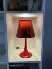 Flos Miss K Red Table Lamp By Philippe Starck PAT Tested