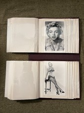 ? Marilyn Monroe Vintage Style Photo Album 27 B/W Prints Collectors Set
