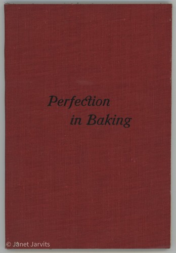 Old perfection baking - old, book