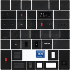 BG Nexus Matt Black Switches &