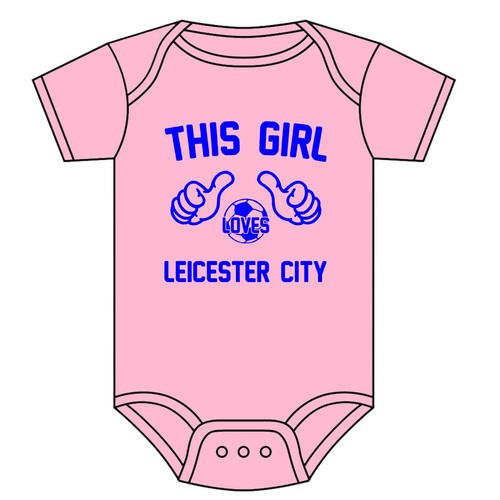 Leicester city baby grow - city,