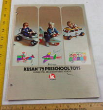 1972 KUSAN Preschool catalog