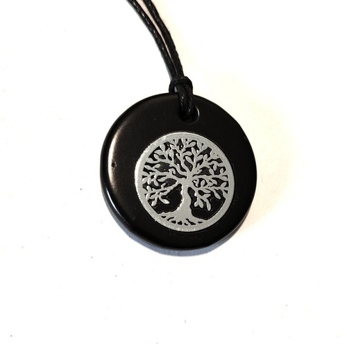 Shungite pendant tree - shungite,