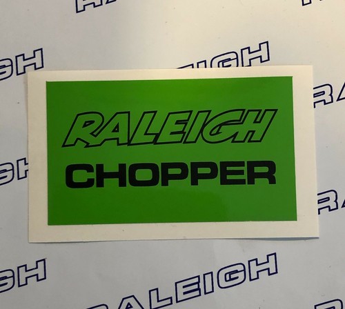 Raleigh chopper mk2 seat decal - raleigh,