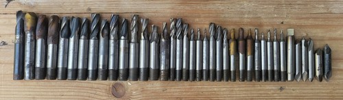 Vintage screwed shank - screwed, milling