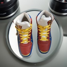 Converse CTAS Sneakers X Superman DC Comics Man Of Steel Shoes Mens Sz 10