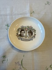 Royal Victoria Commeritive Dish Of Charles And Diana 1981