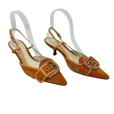 Prada Vintage Orange Suede