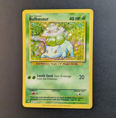 Pokemon tcg bulbasaur - tcg,