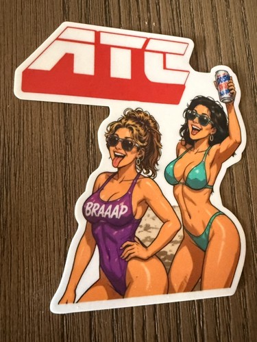 Atc honda vintage decal - atc,