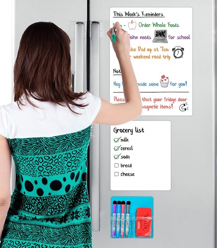Magnetic dry erase - magnetic, white