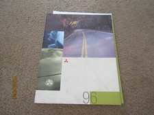 1996 MITSUBISHI ECLIPSE SPYDER VR-4 3000GT MONTERO GALANT MIRAGE PRESS KIT W PHO