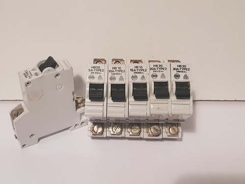 Wylex type mcb s - hb, mcb's