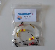 Wessex Power Rigs  5 or 10 Pack  Bass Cod Ray Conger Plaice