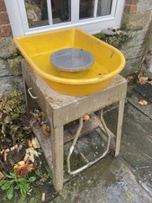 Treadle Foot Powered Pottery Potter’s Wheel