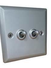 Volex Double Toggle Light