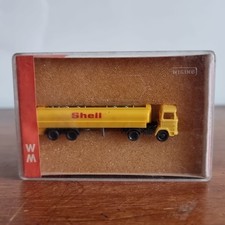 Wiking Models N Gauge Shell Tanker Lorry Yellow 