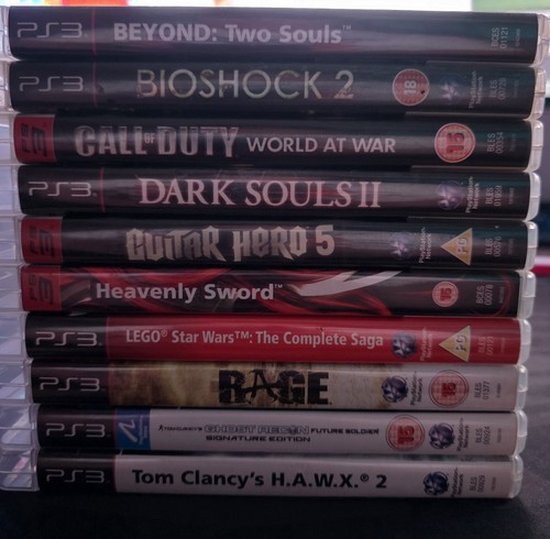 X10 ps3 games bundle - x10,