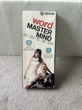 Vintage Word Master Mind Game Invicta 1975 Edition, Complete Set VGC UK