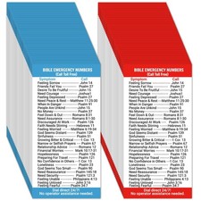 240pcs Bible Emergency Numbers