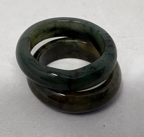 Moss agate type green jade - type, green/jade