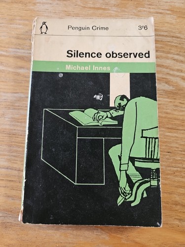 Vintage penguin crime - penguin, silence